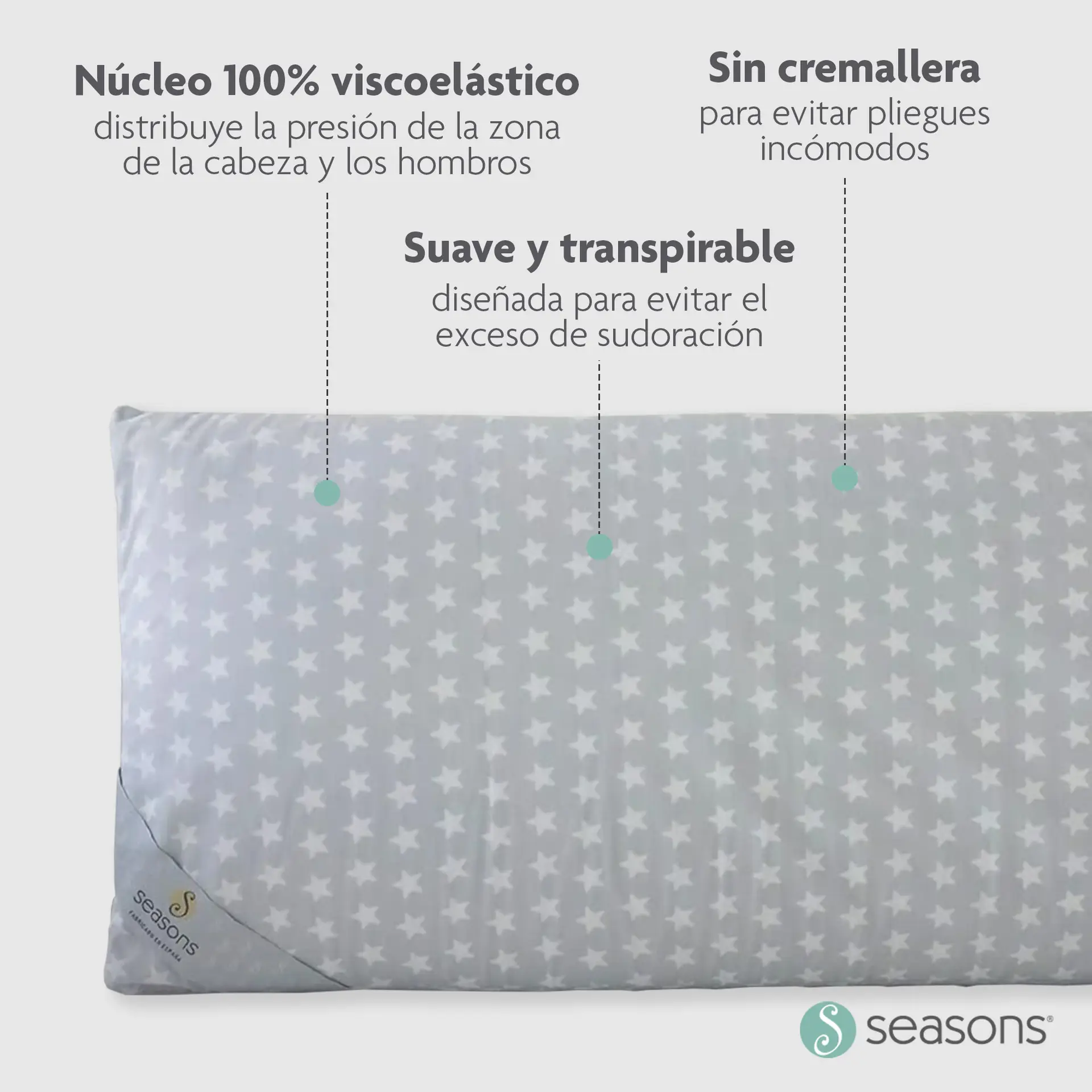 Almohada viscoelástica juvenil "Junior" - Imagen 6
