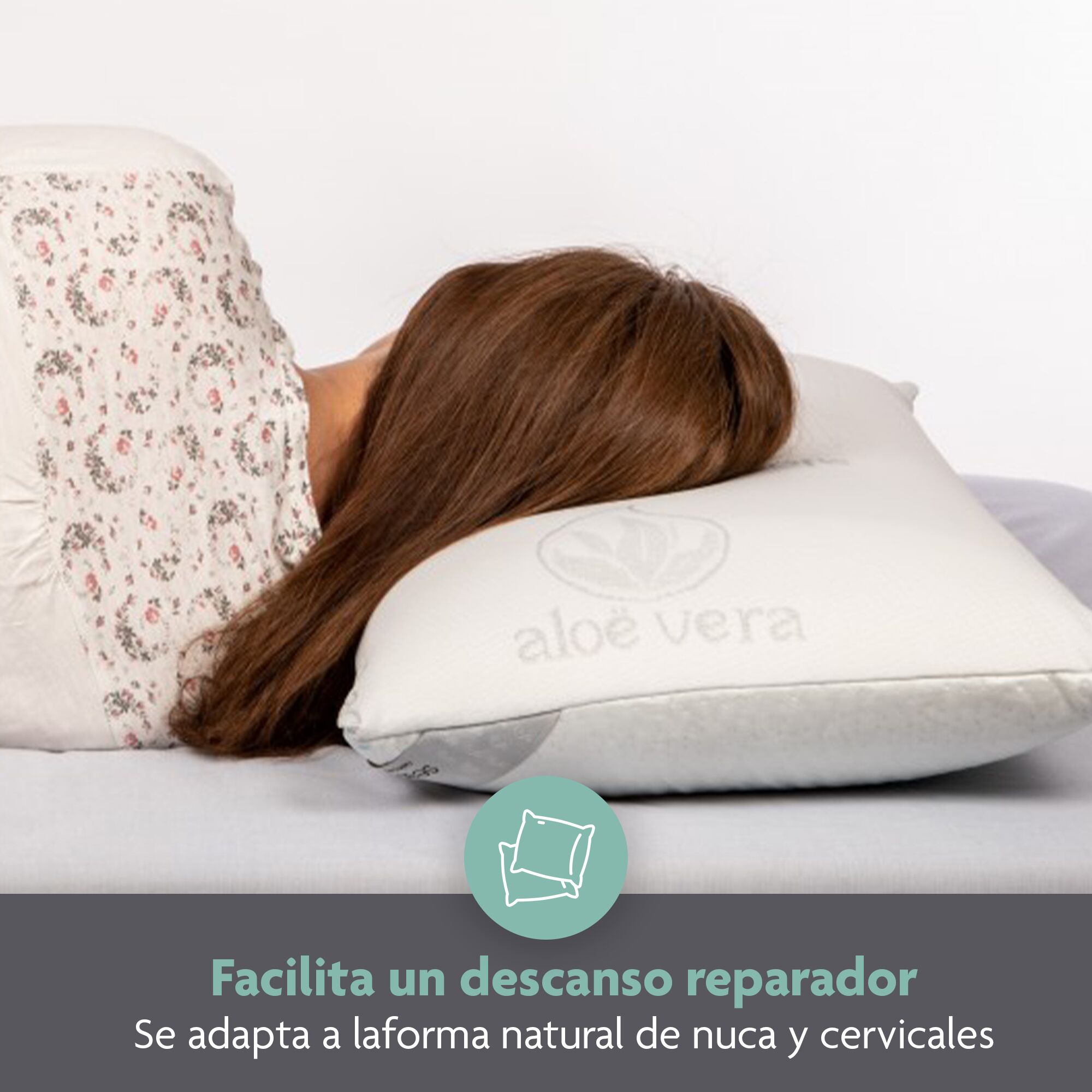 ¡OFERTA FLASH! - Almohada Viscoelástica Aloe Vera - Imagen 11