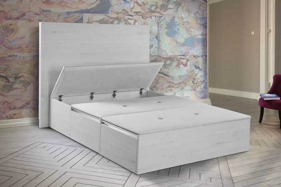 Canapé de madera cajones A-line